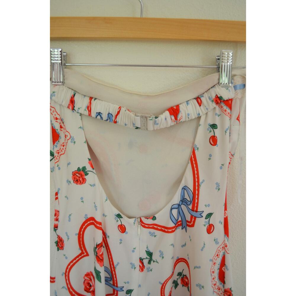 For Love & Lemons Daisy Mae Strapless Midi Dress Medium - Picture 7 of 10